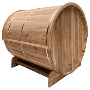 Barrelsauna dicht